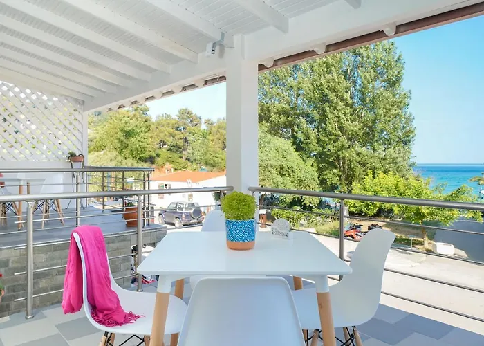 Apartament Golden Beachside Terrace Chrysi Ammoudia