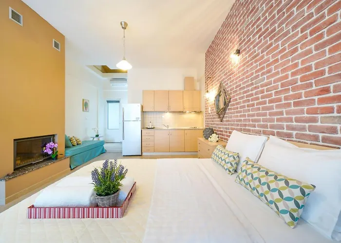 Golden Beachside Terrace * Chrysi Ammoudia